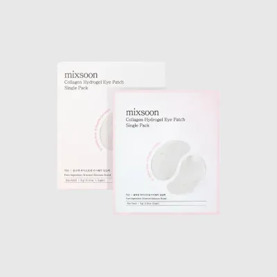 Mixsoon Collagen Hydrogel Eye Patch Single Pack (1 unidad)
