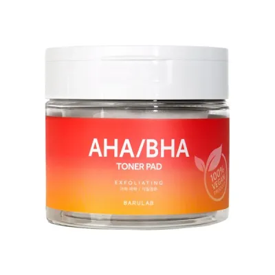 The Clean Vegan Toner Pad AHA/BHA
