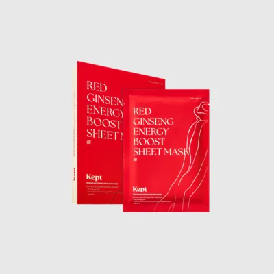 KEPT Red Ginseng Energy Boost Sheet Mask