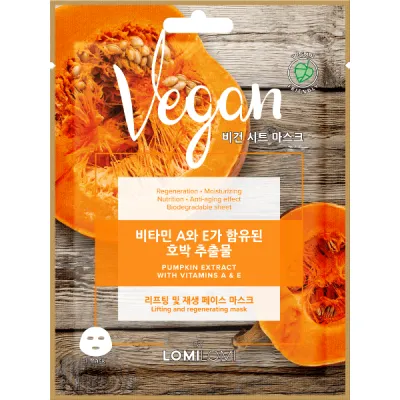 Lomi lomi vegan mask with pumpkin extract and vitamins 26 ml