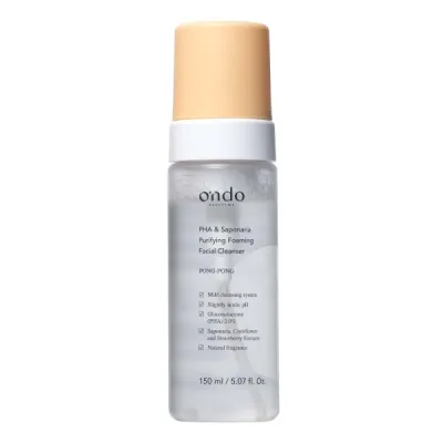 PHA & Saponaria Purifying Foaming Facial Cleanser