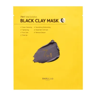 7-in-1 Total Solution Black Clay Mask