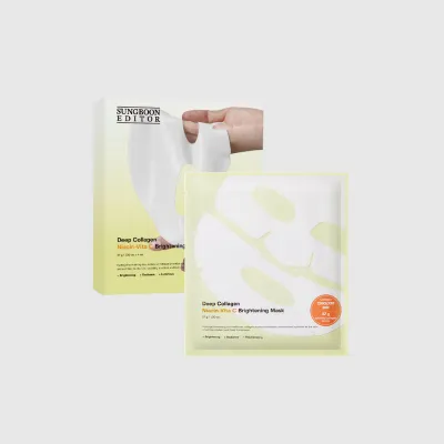 SUNGBOON EDITOR Deep Collagen Niacin Vita C Brightening Mask (4ea)