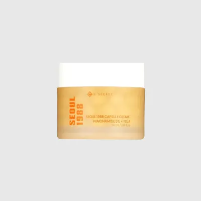 K-SECRET SEOUL 1988 Capsule Cream: Niacinamide 5% + Yuja