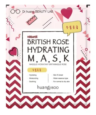 Huangjisoo british rose hydrating mask 25 ml