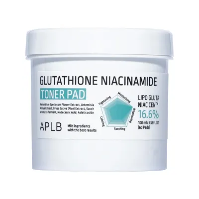 Glutathione Niacinamide Toner Pad
