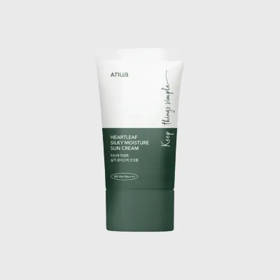 Anua Heartleaf Silky Moisture Sun Cream