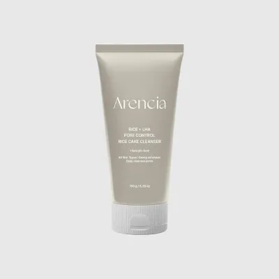 Arencia Rice + LHA Pore Control Rice Cake Cleanser