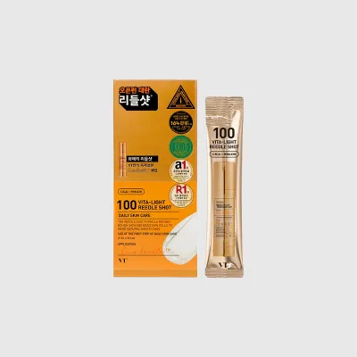 VT COSMETICS 100 VITA-LIGHT REEDLE SHOT STICK POUCH (10EA)