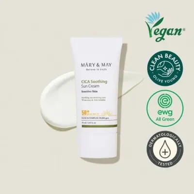 Mary May Cica Soothing Sun Cream SPF50+ PA++++