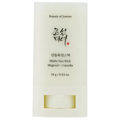 Beauty of Joseon MATTE SUN STICK: MUGWORT + CAMELIA SPF50+