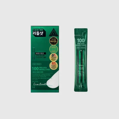 VT COSMETICS 100 PRO CICA REEDLE SHOT STICK POUCH (10EA)